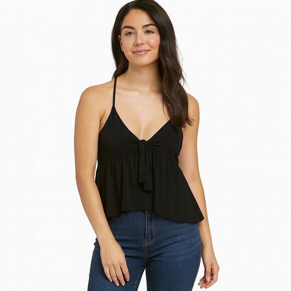 Urban Outfitters Babydoll Cami with High/Low Hemline - Size Small Petite - Picture 1 of 5